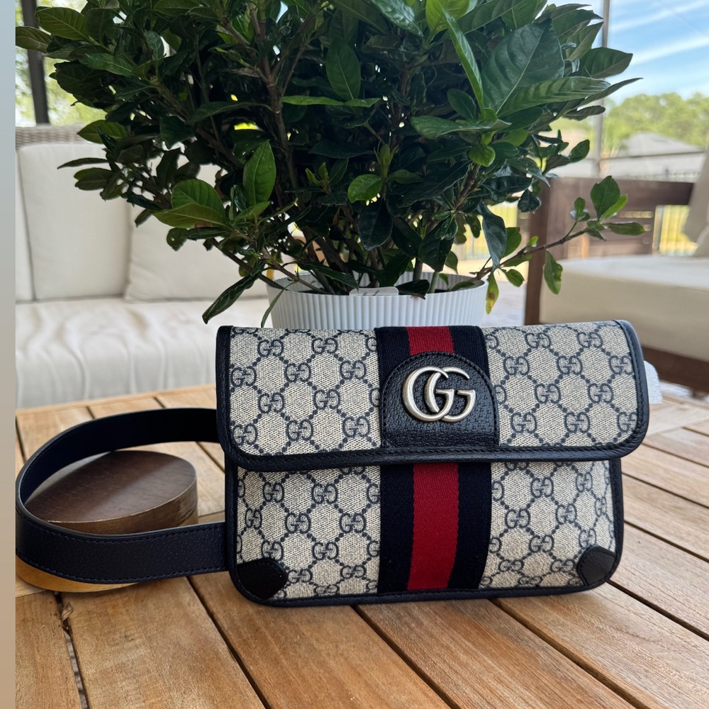 Gucci Monogram Crossbody Bag